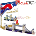 3D Puzzles Cubic Fun - Пазел 120ч. Tower Bridge 